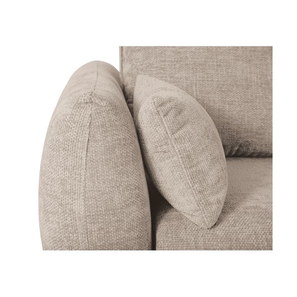 Бежов ъглов диван (десен ъгъл) Matera - Cosmopolitan Design-image-1