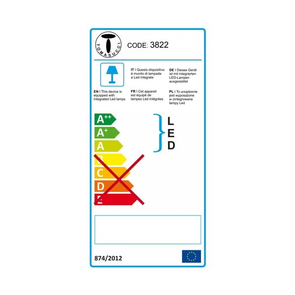 Стенна лампа в златист цвят, ø 15 cm Ring - Tomasucci-image-4