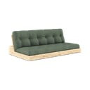 Зелен разтегателен диван 196 cm Base – Karup Design