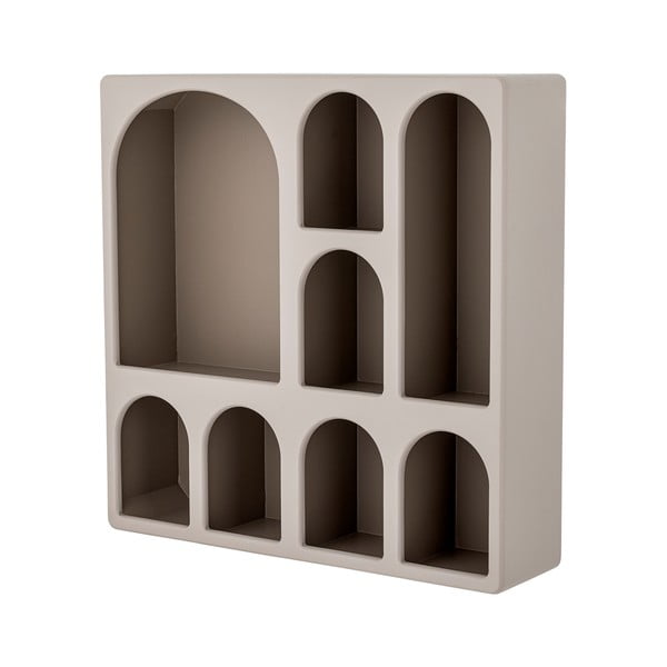 Сиво-бежов на няколко нива стенен рафт 48 cm Graphia – Bloomingville-image-2