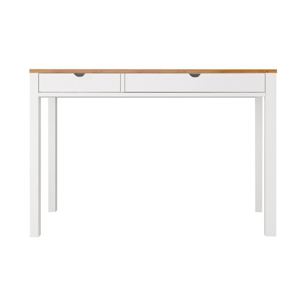 Работна маса от бял и кафяв бор, дължина 120 cm Gava - Støraa-image-2