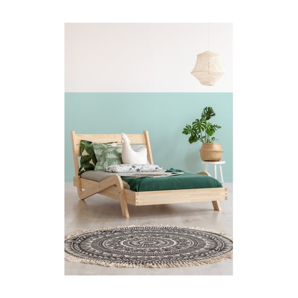 Детско легло от борова дървесина Zigzag, 80 x 200 cm - Adeko-image-2