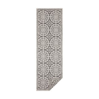 Сив и кремав килим на открито , 80 x 350 cm Jardin - NORTHRUGS