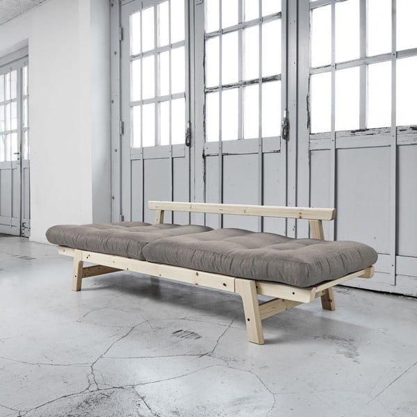 Rozkládací pohovka Karup Step Natural/Granite Grey-image-3