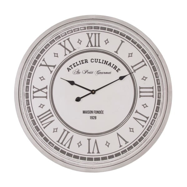 Стенен часовник Atelier Culinaire, ⌀ 80 cm - Antic Line