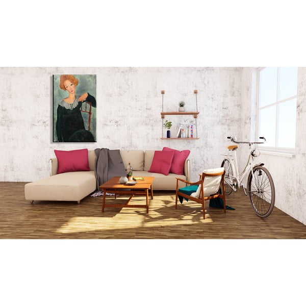 Репродукция на картина 40x60 cm Woman with Red Hair - Fedkolor-image-1