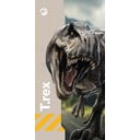 Сива памучна детска кърпа 70x140 cm Jurassic World "Rebirth" – Jerry Fabrics