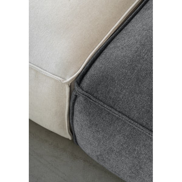 Сив модулен диван (среден модул) Flex Felix – Miuform-image-3