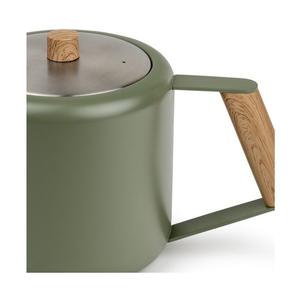 Зелен чайник от неръждаема стомана 1,1 l Duet Boston – Bredemeijer-image-3