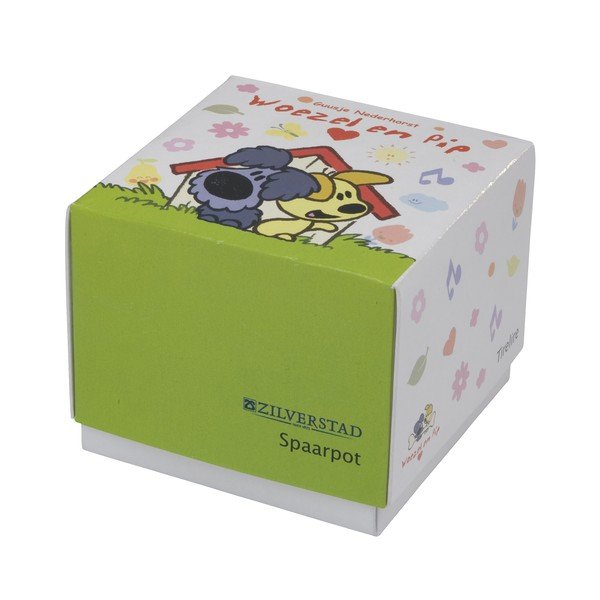 Kasička Woezel&Pip, postříbřená-image-1