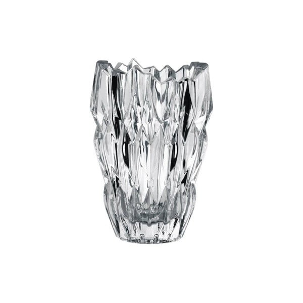Ваза от кристално стъкло Qaurtz, височина 16 cm - Nachtmann