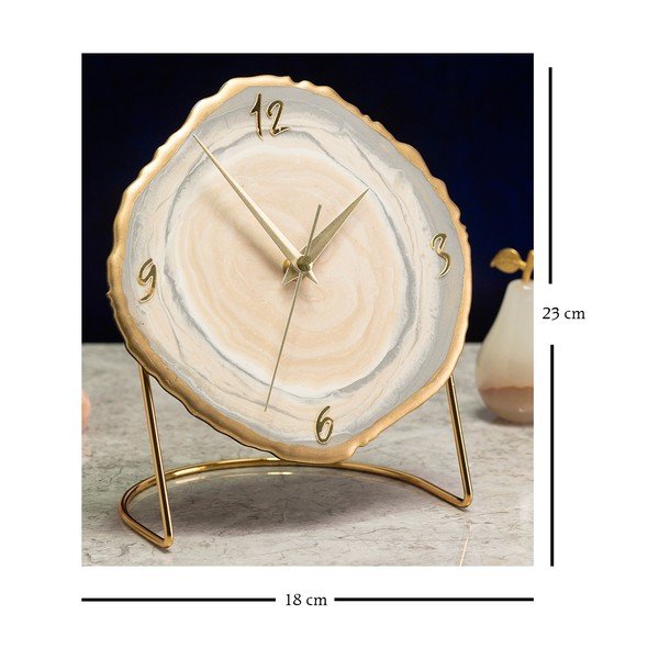 Настолен часовник ø 18 cm Epoxy – Mioli Decor-image-2