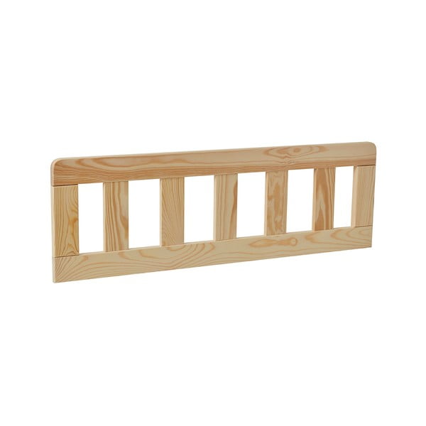 Комплект от 2 кафяви дървени прегради за детско легло , 200 x 90 cm Classic - Pinio