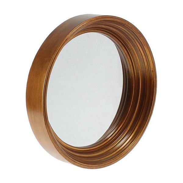 Nástěnné zrcadlo In Dark Gold, 41 cm