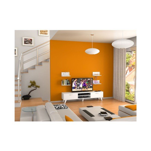 Televizní stolek Kuvars White-image-2