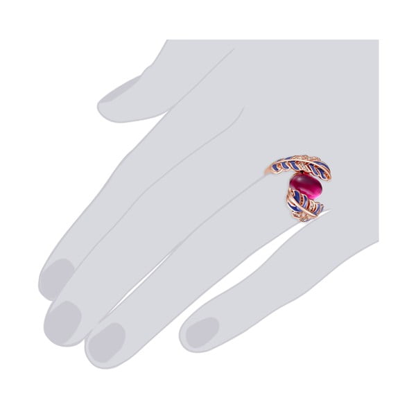 Prsten s krystaly Swarovski Lilly & Chloe Josée, vel. 56-image-1