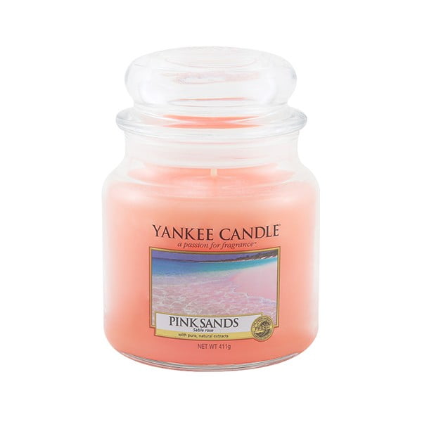 Ароматна свещ с време на горене 65 h Pink Sands – Yankee Candle