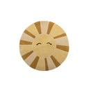 Бежов/в кехлибарен цвят вълнен детски килим ø110 cm Sun – Bloomingville Mini