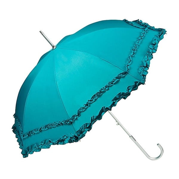 Тъмно тюркоазено Обикновен чадър Mary, ø 90 cm - Von Lilienfeld
