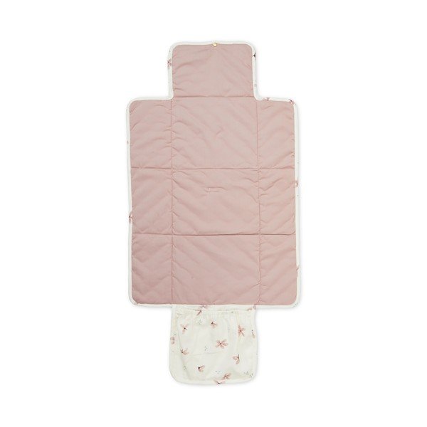 Постелка за преобуване 70x44 cm Windflower Creme – Cam Cam Copenhagen