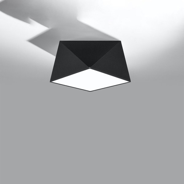 Черно осветително тяло за таван 25x25 cm Koma – Sollux-image-2