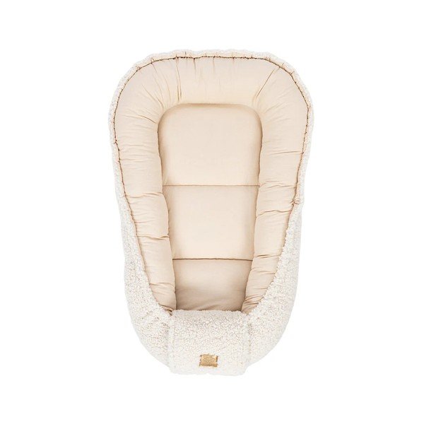 Бежово гнездо за бебе 55x83 cm – Meowbaby-image-1