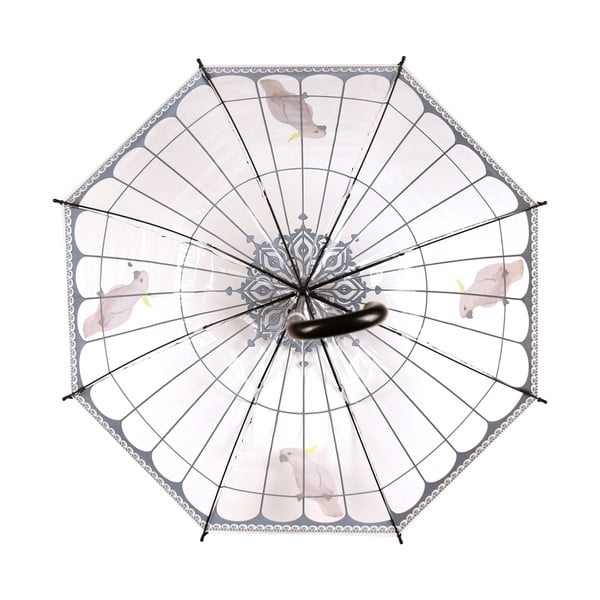 Прозрачен ветроустойчив чадър , ⌀ 81 см - Esschert Design-image-3