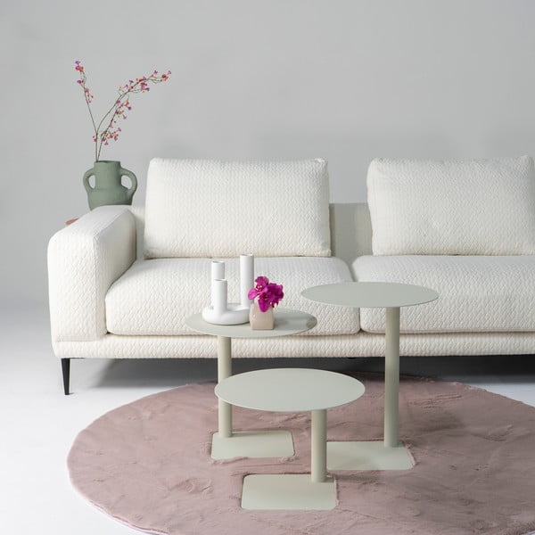 Метална кръгла маса за съхранение ø 40 cm Sunny - Spinder Design-image-2