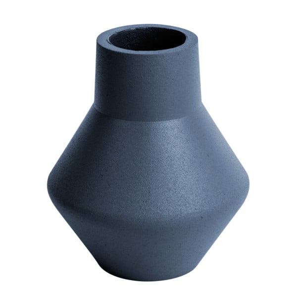 Modrá váza PT LIVING Nimble Angled, ⌀ 9 cm