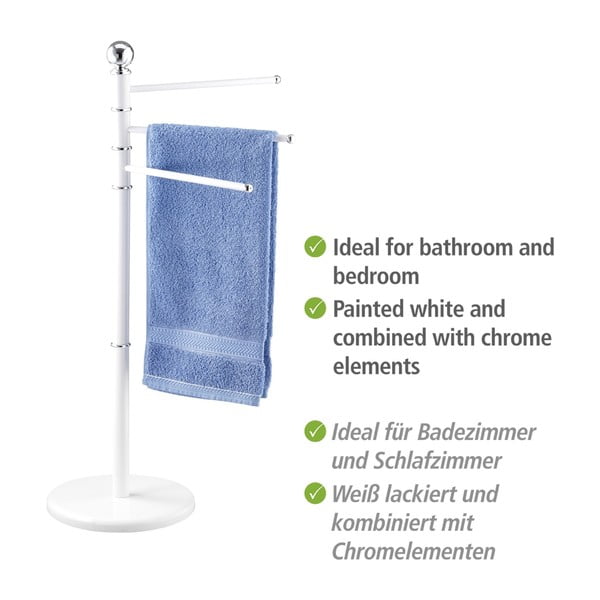 Бяла поставка за кърпи Exclusive - Wenko-image-3