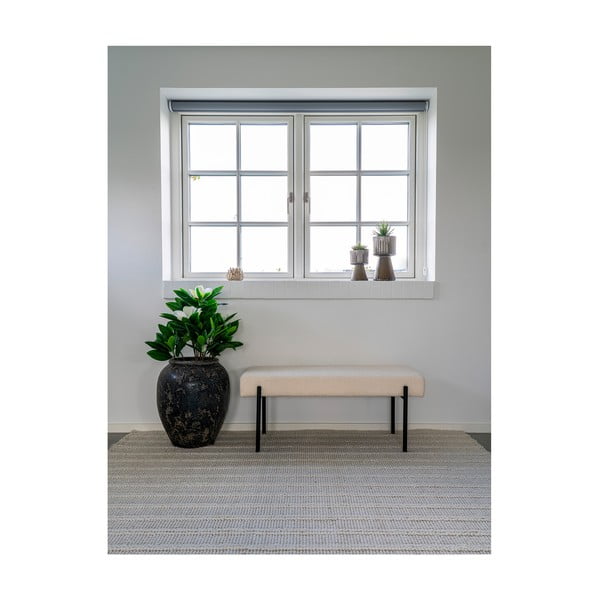 Кремав вълнен килим 200x300 cm Dehli - House Nordic-image-2