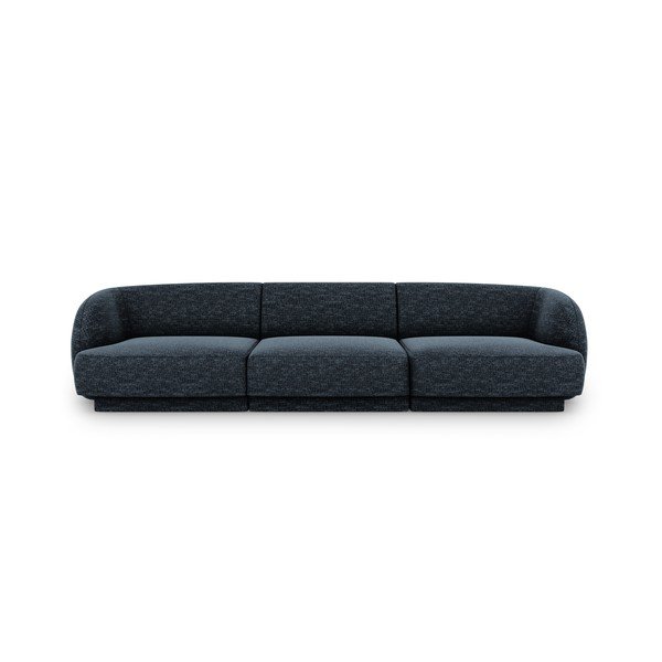 Тъмносин диван 259 cm Miley - Micadoni Home