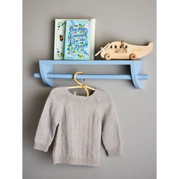 Син детски рафт от масивна Пауловния 60 cm Mingus – Bloomingville Mini-image-2