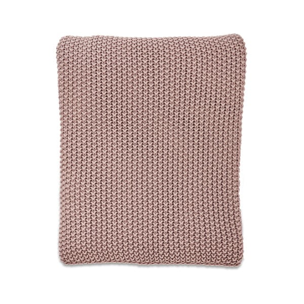 Розово памучно одеяло , 185 x 200 cm Moss - Nkuku