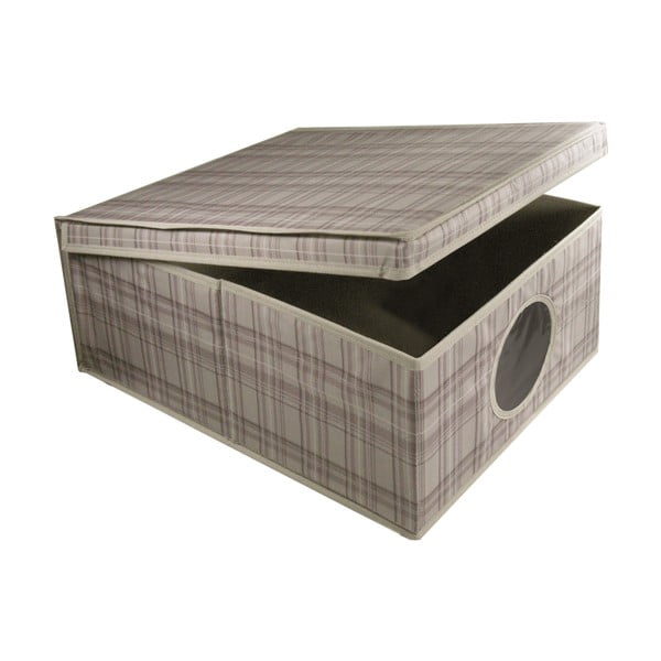 Úložný box Tartan, 50x42x28 cm