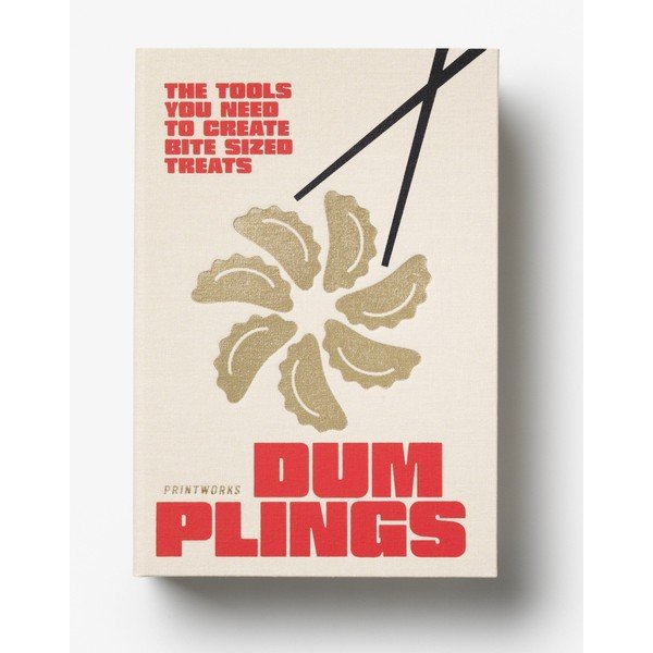Бежови пръчици в комплект от неръждаема стомана за 4 души The Essentials - Dumpling Tools – Printworks