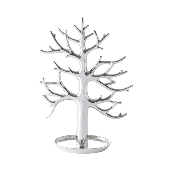 Keramická dekorace Tree Silver