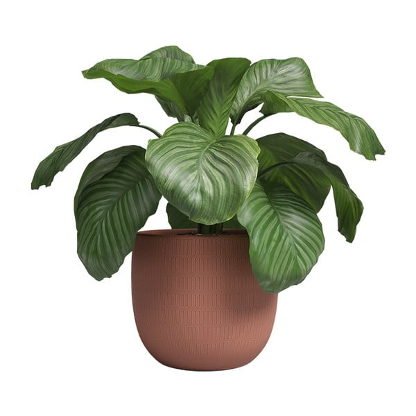 Керамична ръчно изработена саксия за цветя ø 16 cm Aura – Artevasi-image-4