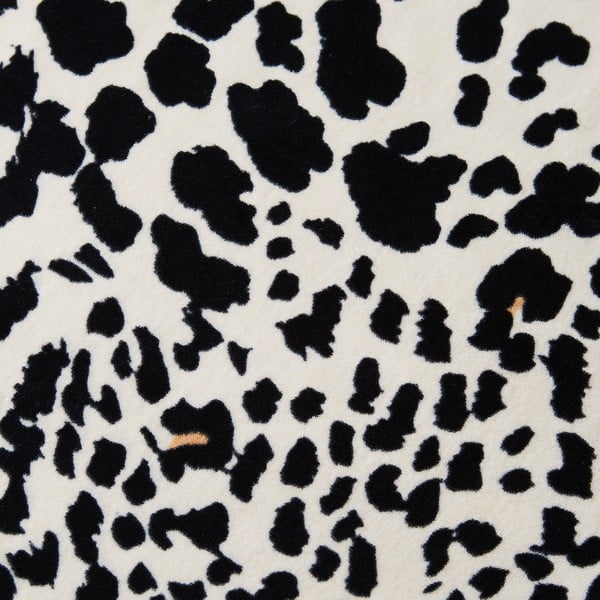Черно-бежова памучна плажна кърпа 78x200 cm Leopard – Catherine Lansfield-image-3