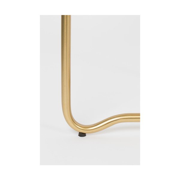 Метална кръгла странична масичка ø 42 cm Celina – White Label-image-2