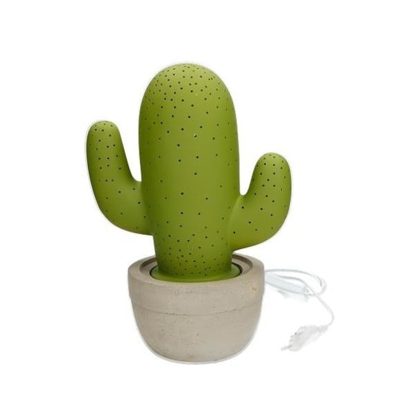 Зелена порцеланова лампа във формата на кактус Cactus - Brandani