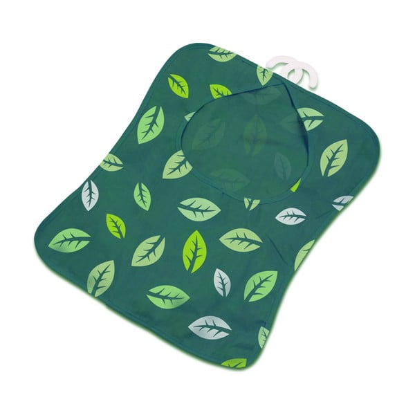 Зелена висяща чанта за пирончета Peg Bag Тъмнозелени листа - Addis