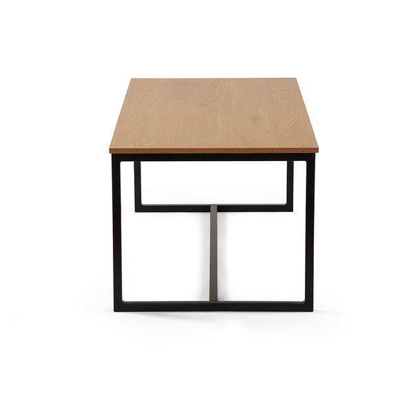 Масичка за кафе от декор от дъб  в естествен цвят 47x90 cm Norden – Bonami Essentials-image-3