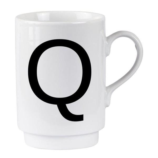 Порцеланова чаша за писма Q, 250 ml - KJ Collection