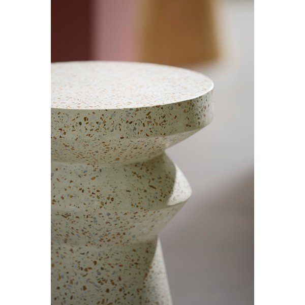 Кръгла странична масичка от terrazzo цимент ø 32 cm Sella – Light & Living-image-4
