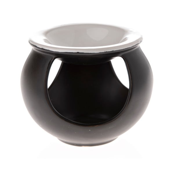Черна керамична ароматерапевтична лампа Essencial - Dakls