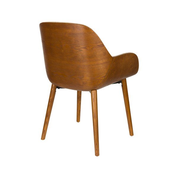 Бежов тапициран трапезен стол с подлакътници Taylor – Dutchbone-image-4