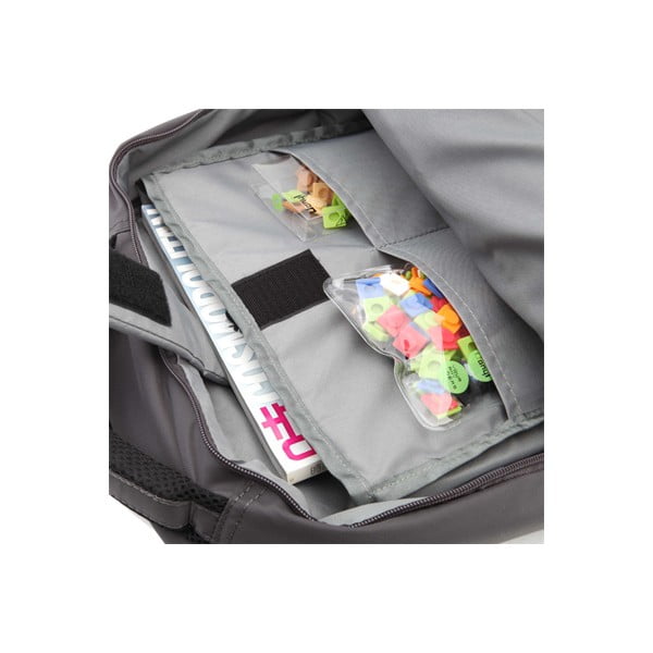 Ученическа раница Pixelbag сива/зелена - Pixel bags-image-3