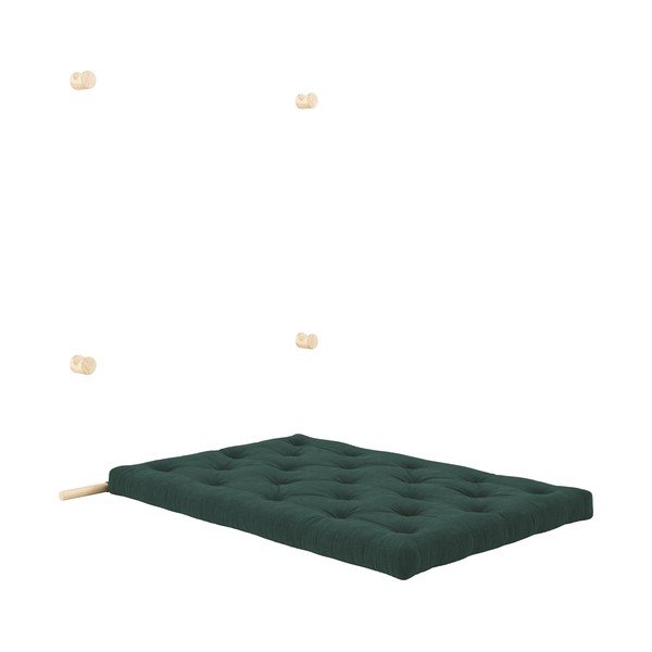 Тъмнозелен разтегателен диван от рипсено кадифе 135 cm Hooked – Karup Design-image-4