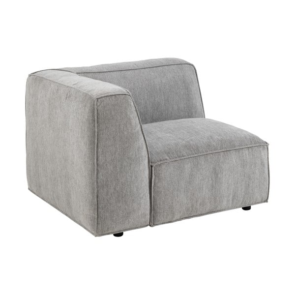 Светлосив модул за край на дивана, ляв ъгъл Fairfield - Bonami Selection-image-3